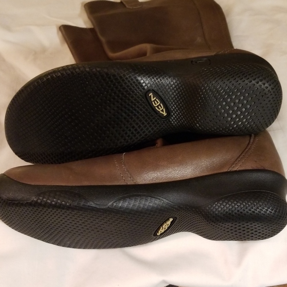 Womens Keen Brown Leather Boots Sz 7